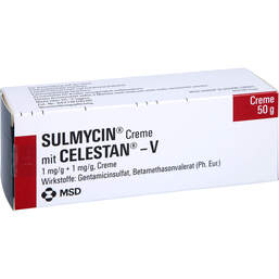 Abbildung: Sulmycin Creme mit Celestan V 50 g, Creme PZN 01472008