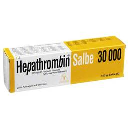 Abbildung: Hepathrombin Salbe 30.000 100 g, Salbe PZN 01483207