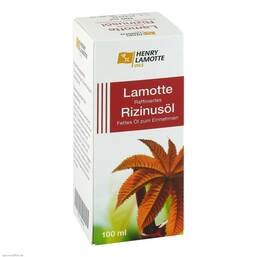 Abbildung: Rizinusöl raffiniert Lamotte Öl, 100 ml PZN 01484336