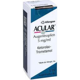 Abbildung: Acular 5 mg / ml Augentropfen 5 ml, Augentropfen PZN 01485519
