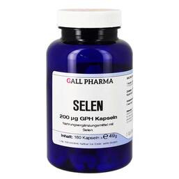 Abbildung: Selen 200 µg GPH Kapseln Kapseln, 180 St PZN 01485666