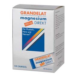 Abbildung: Grandelat magnesium Direkt 400 mg Pulver, 40 St PZN 01488529