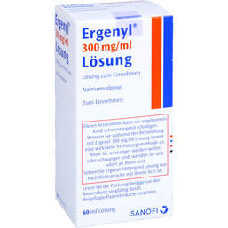 Abbildung: Ergenyl Lösung 60 ml, Lösung zum Einnehmen PZN 01489701