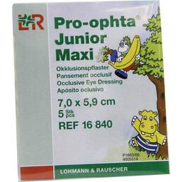 Abbildung: Pro Ophta Junior maxi Okklus 5 St, Pflaster PZN 01497681