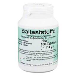 Abbildung: Ballaststoffe Kautabletten Kautabletten, 180 St PZN 01498172