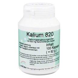 Abbildung: Kalium 820 Kapseln Kapseln, 100 St PZN 01500101