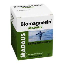 Abbildung: Biomagnesin Madaus Lutschtabletten Lutschtabletten, 100 St PZN 01500153