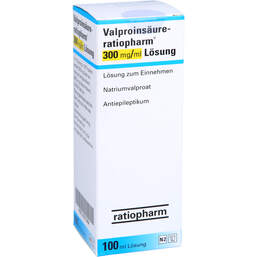 Abbildung: Valproinsäure Ratiopharm 300mg / ml Lösung 100 ml, Lösung PZN 01511464
