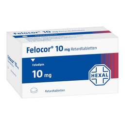 Abbildung: Felocor 10 mg Retardtabletten 20 St, Retard-Tabletten PZN 01511530