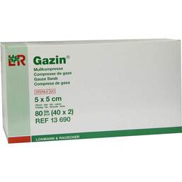 Abbildung: Gazin Kompressen 5x5cm 12fac 40X2 St, Kompressen PZN 01511688