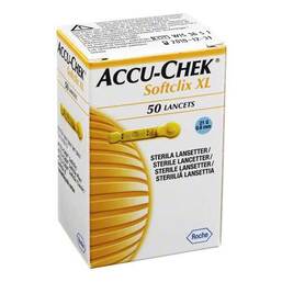 Abbildung: Accu Chek Softclix Lancet XL Lanzetten, 50 St PZN 01514304