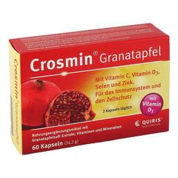 Abbildung: Crosmin Granatapfel Kapseln Kapseln, 60 St PZN 01517478