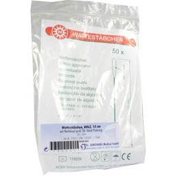 Abbildung: Wattestäbchen Holz 15 cm großer Kopf 50 St PZN 01525331