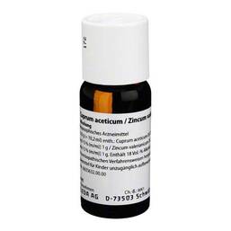 Abbildung: Cuprum aceticum Zincum valerianicum Dilution 50 ml, Mischung PZN 01525437