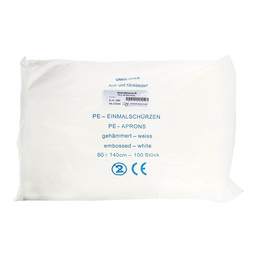 Abbildung: Einmal Schürzen PE 140 cm 100 St PZN 01525443