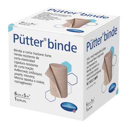 Abbildung: Pütter Binde 6 cm x 5 m 1 St, Binden PZN 01525532