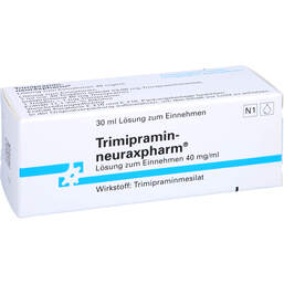 Abbildung: Trimipramin neuraxpharm Lösung zum Einnehmen 30 ml, Lösung zum Einnehmen PZN 01527732