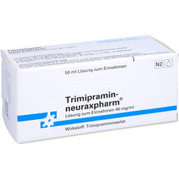 Abbildung: Trimipramin neuraxpharm Lösung zum Einnehmen 50 ml, Lösung zum Einnehmen PZN 01527790
