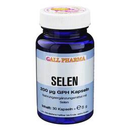 Abbildung: Selen 200 µg GPH Kapseln 30 St, Kapseln PZN 01530148