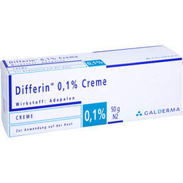Abbildung: Differin Creme 50 g, Creme PZN 01530438
