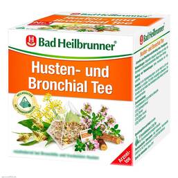 Abbildung: Bad Heilbrunner Tee Husten und Bronchial Filterbtl 15X2.0 g, Filterbeutel PZN 01532472