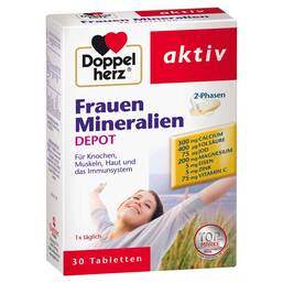 Abbildung: Doppelherz Frauen Mineralien Depot Tabletten Tabletten, 30 St PZN 01534703