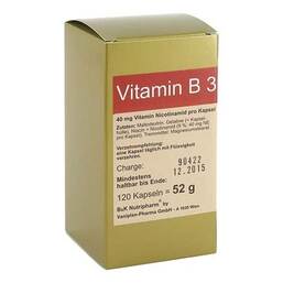 Abbildung: Vitamin B3 Kapseln Kapseln, 120 St PZN 01537529