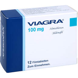 Abbildung: Viagra 100 mg Filmtabletten 12 St, Filmtabletten PZN 01541471