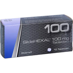 Abbildung: Sildehexal 100 mg Tabletten 12 St, Tabletten PZN 01542950