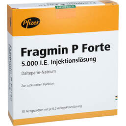 Abbildung: Fragmin P Forte Fertigspritzen 10 St, Fertigspritzen PZN 01546215