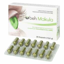 Abbildung: Beh Makula Kapseln Kapseln, 28 St PZN 01547396