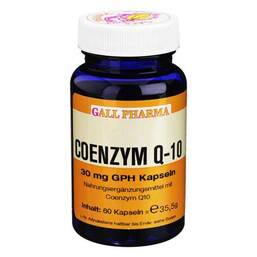 Abbildung: Coenzym Q10 GPH 30 mg Kapseln Kapseln, 60 St PZN 01551185