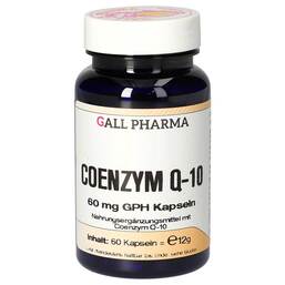 Abbildung: Coenzym Q10 GPH 60 mg Kapseln Kapseln, 60 St PZN 01551216