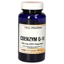Abbildung: Coenzym Q10 GPH 60 mg Kapseln Kapseln, 120 St PZN 01551251