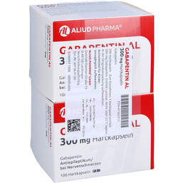 Abbildung: Gabapentin AL 300 mg Hartkap 200 St, Hartkapseln PZN 01562912