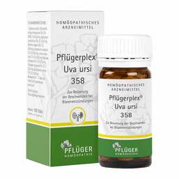 Abbildung: Pflügerplex Uva ursi 358 Tabletten 100 St, Tabletten PZN 01565589