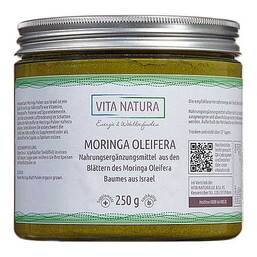 Abbildung: Moringa Oleifera Blattpulver Pulver, 250 g PZN 01569446