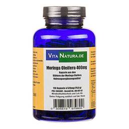 Abbildung: Moringa Oleifera 400 mg Kapseln Kapseln, 150 St PZN 01569481