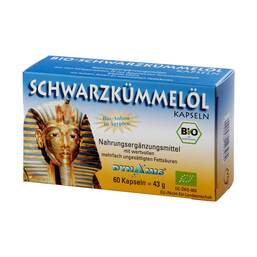 Abbildung: Schwarzkümmel Bio ägypt. Kapseln Kapseln, 60 St PZN 01569908