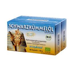 Abbildung: Schwarzkümmel Bio ägypt. Kapseln Kapseln, 120 St PZN 01569920