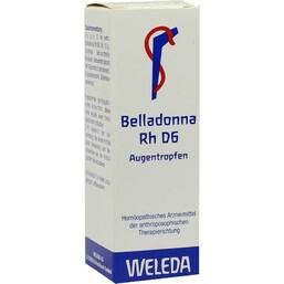 Abbildung: Belladonna Planta tota Rh D 6 Augentropfen Augentropfen, 10 ml PZN 01572299