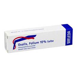 Abbildung: Oxalis Folium 10% Unguentum Salbe, 25 g PZN 01573063