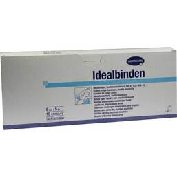 Abbildung: Idealbinde Hartmann 6 cm x 5 m Binden, 10 St PZN 01574329