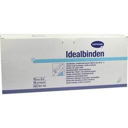 Abbildung: Idealbinde Hartmann 12 cm x 5 m Binden, 10 St PZN 01574418
