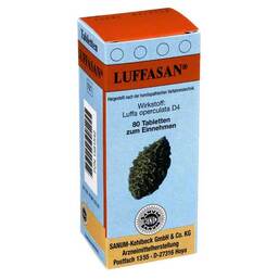 Abbildung: Luffasan Tabletten 80 St, Tabletten PZN 01581542