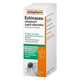 Abbildung: Echinacea-ratiopharm® Liquid alkoholfrei 100 ml, Lösung zum Einnehmen PZN 01581950