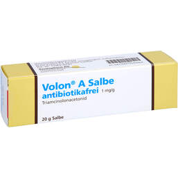 Abbildung: Volon A antibiotikafrei 0,1% 20 g, Salbe PZN 01594906