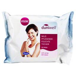 Abbildung: Duniwell feuchte Waschlappen 20 St PZN 01595053