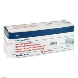Abbildung: Kurzzugbinde Cottonelast 5mx 10 St, Binden PZN 01601196