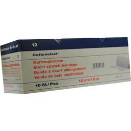 Abbildung: Kurzzugbinde Cottonelast 5mx 10 St, Binden PZN 01601204